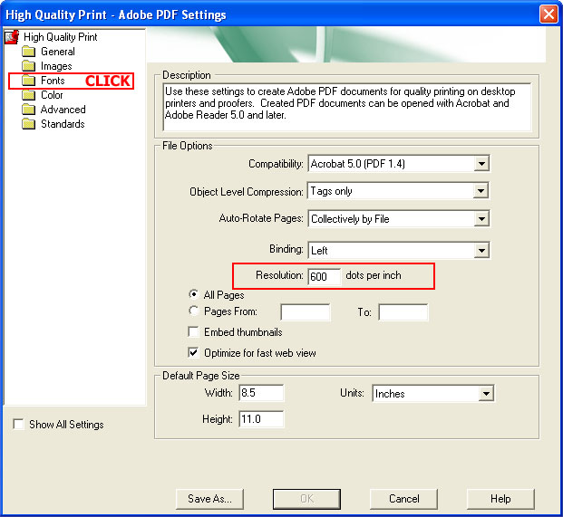 how to find dpi of pdf file on pc